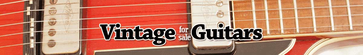 vintage guitars for sale