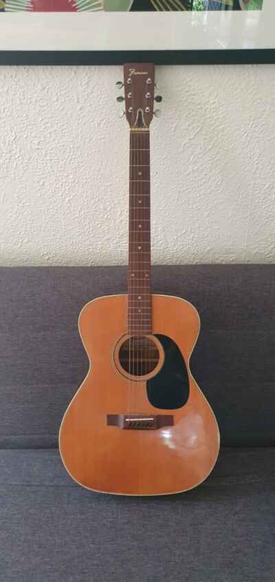 1970s Famous F-100 Vintage acoustic guitar