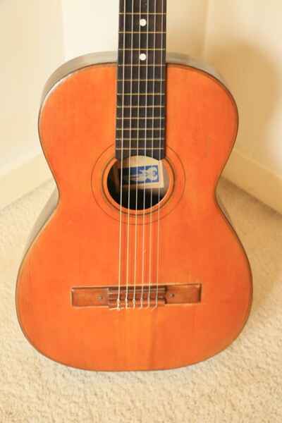 Classical Acoustic Guitar Catania Carmelo 1958 Italian Handmade Repaired