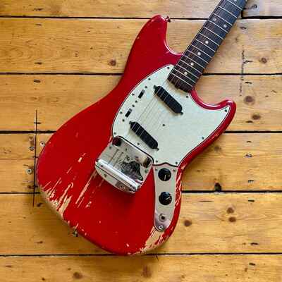 Fender Mustang 1964 1st Run L Series Pre CBS - Dakota Red
