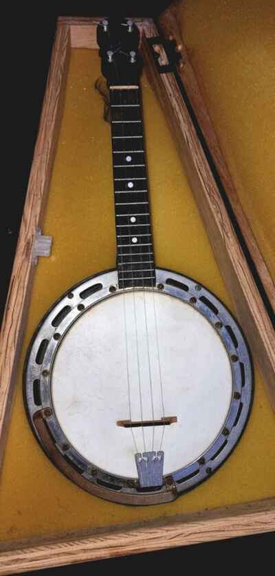 Ludwig Wendell Hall 4-string Banjo Ukulele 1920s  Professional Banjolele