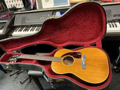 Epiphone FT45N Cortez vintage acoustic guitar in Natural made in USA 1963  /  case