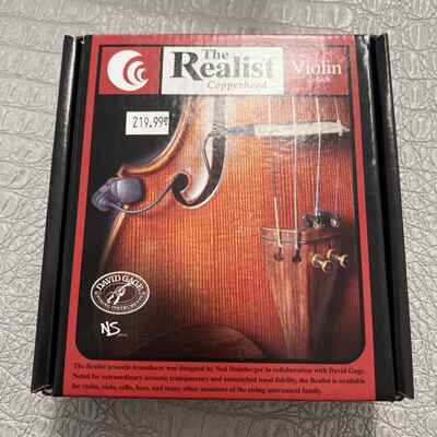 The Realist RLSTVNQT Copperhead Violin Pickup - Acoustic Instrument Pickup