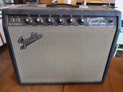 Vintage 1966 Fender Princeton Reverb Guitar Amplifier