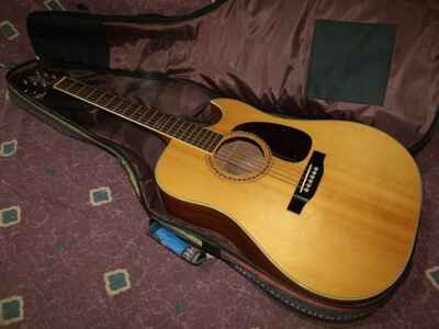 Vintage 1984 Alvarez Japan 5064 cutaway acoustic guitar Excellent Minus