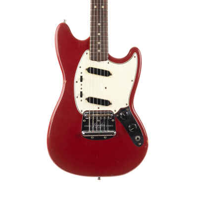 Vintage Fender Mustang Red 1966
