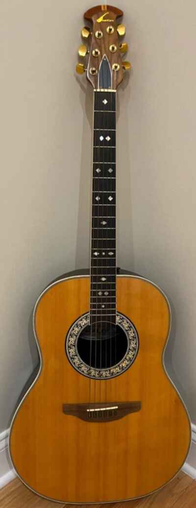 1978 Ovation 1117 with OHSC - Fast Action and Beautiful Condition!