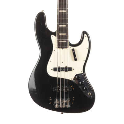 Vintage Fender Jazz Bass Black 1972