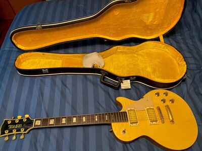 1970s UNIVOX GIMME U1988 Electric Guitar Flame Top Natural Made In Japan