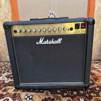Vintage 1990 Marshall JCM900 4501 50w Hi Gain Dual Reverb 1x12 Amplifier Combo