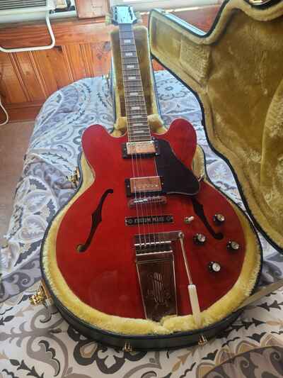 Epiphone 2022 Joe Bonamassa 1962 ES-335 - Red w /  Custom Inlay - 1 of 300