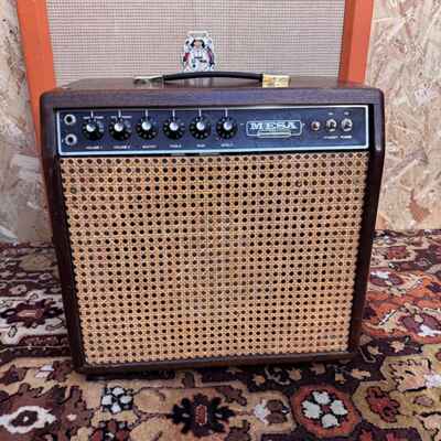 Vintage 1976 Mesa Boogie MK1 Mark 1 Wood Wicker 1x12 60w Amplifier Combo *1970s*