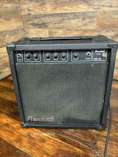 Randall RG15 Vintage Guitar Amplifier 15 Watt used, works great !!!