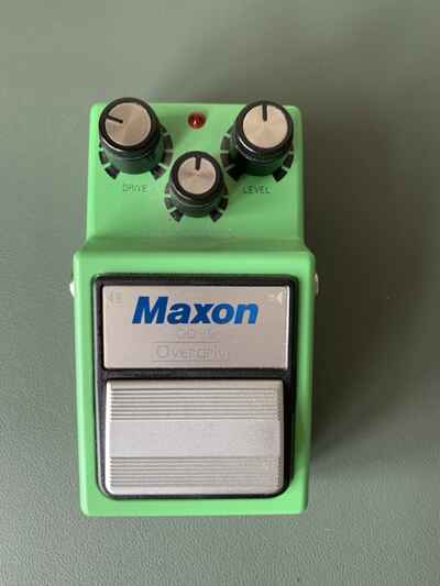 Maxon OD-9 Overdrive Pedal -  original manufacturer of Ibanez Tubescreamer TS-9
