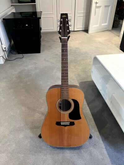 Aria AW-20t N Acoustic Guitar 12 String Used with stand