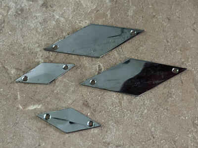 Set 1950s Fender Stringmaster steel guitar diamonds