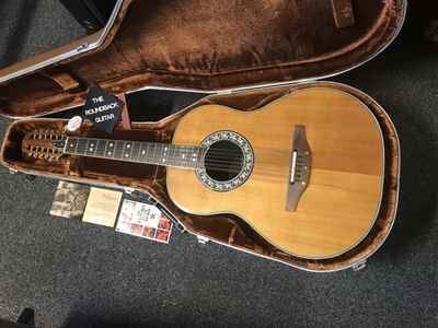 Ovation 1618 Glen Campbell 12 String USA 1981 acoustic electric guitar with case