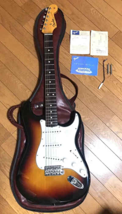 1983 Fender JV Japan Vintage 1962 Stratocaster ST62-65 *early January w reg card