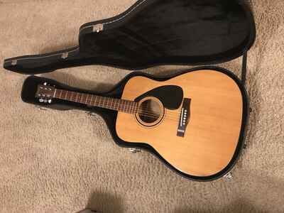 Yamaha FG-750S 6-String Acoustic folk electric Guitar 1981 v good with hard case