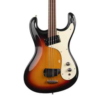 Vintage Mosrite The Ventures Model Bass Sunburst 1965