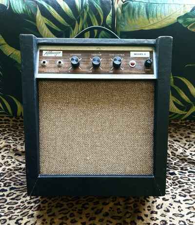 Vintage Kalamazoo Model 2 , 1960s Tremolo Guitar Amp Gibson brown face