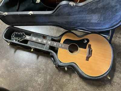 epiphone FT-570 blonde Jumbo acoustic-electric guitar made in Japan 1973-1979