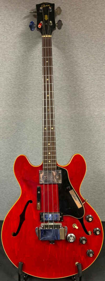 1968 Gibson EB2D Bass with Hard Shell Case