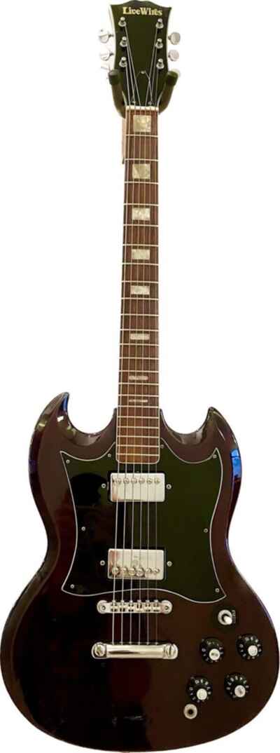 1970??s SG Copy Live Wires Pre Lawsuit Made In Japan Solid Mahogany Matsumoku