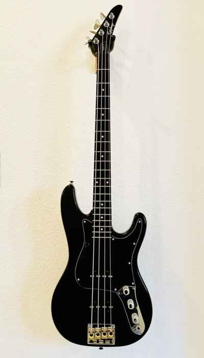 Epiphone By Gibson Rock Bass Ebony Jazz Bass Hockey Stick Headstock Very Rare