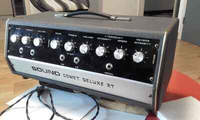 Tête ampli Sound Comet Deluxe RT (1963 ? ou 1966) vintage TBE - genre echolette