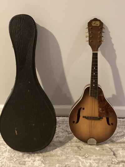 Old Kay Mandolin. 1940??s Or 1950??s Eight-String Repair Project - Plays - Vintage