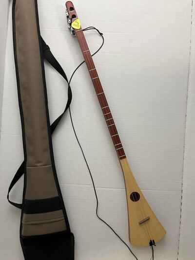 McNally Strumstick 3 String Instrument Key of G #49, 873 w /  Padded Case