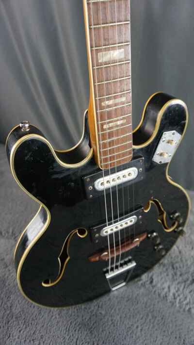 Greco Semi Hollow Body - Black Japan