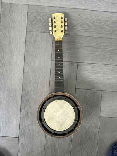vintage banjo ukulele Needs TLC