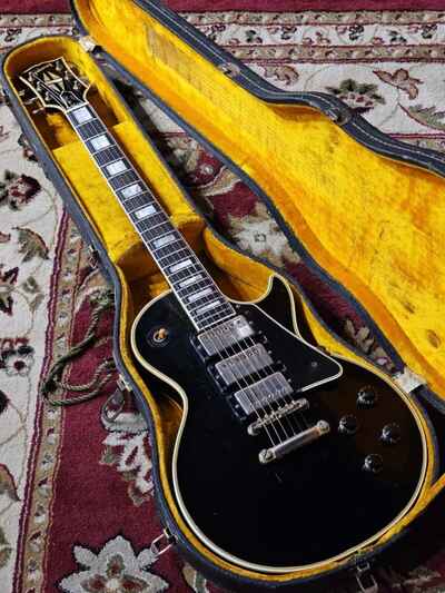 1960 Gibson USA Les Paul Custom Black Beauty Triple Pickup