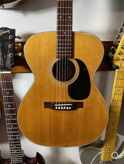 1978 Vintage Alvarez 5014 Acoustic Guitar Made In Japan 000 OM