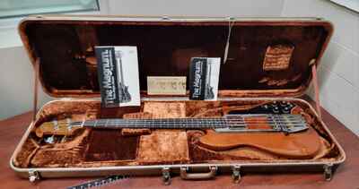1979 Ovation Magnum 4-String Bass Guitar w Original Case c-x