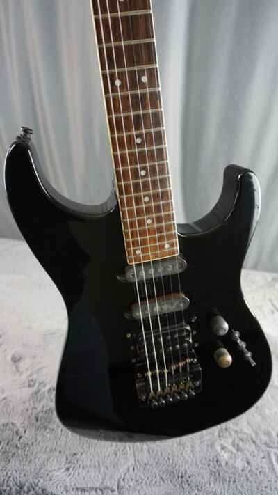 Greco-Guitar Device Features Kahler - Ebony HSS