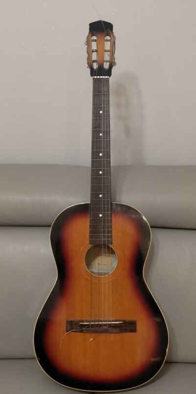 Vecchia chitarra Meazzi 1964 mod Guadagnini, old Italian Guitar, alte gitarre