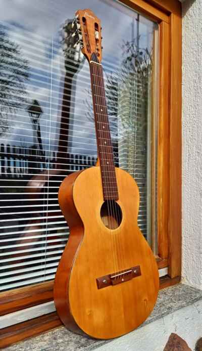 61. Schöne Framus Parlour - Gitarre, 60er Jahre, guter Zustand, old guitar, made