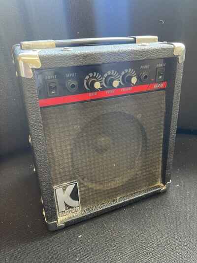 Kustom KLA guitar amplifier combo amp 10watt Practise Starter Beginner Vintage