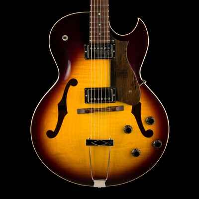 Pre Owned 2022 Heritage H-575 Vintage Sunburst Electric Guitar With Case