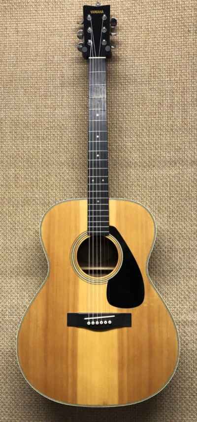 1980s Yamaha SJ-180 Semi-Jumbo Acoustic Guitar, Spruce, Mahogany, Warm Tone