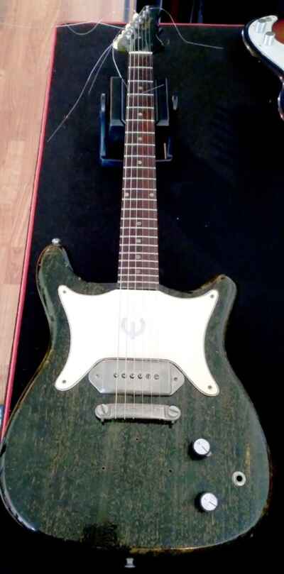 Epiphone 1965 original vintage Coronet Solid Body Electric Guitar -