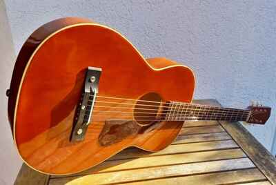 77. Vintage Parlour Gitarre, Hoyer,  70er Jahre, old guitar, made in germany,