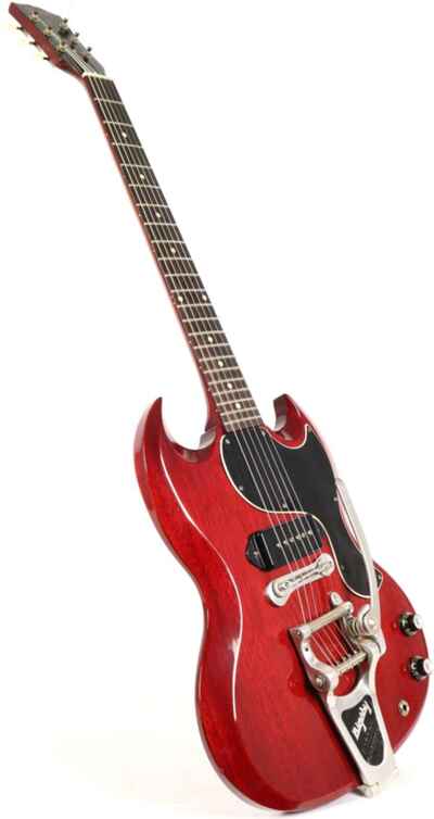 1961 Gibson Les Paul Junior SG Jr Cherry Red Electric Guitar w /  OHSC