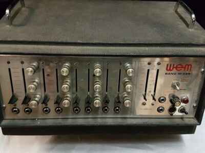 70s WEM BAND MIXER 100 AMP - OLDIE - made in UK
