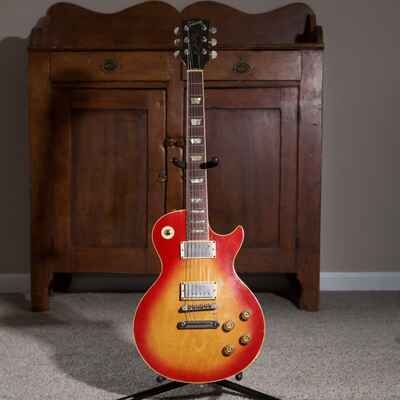 Vintage 1978 Gibson Les Paul Standard Cherry Burst Electric Guitar