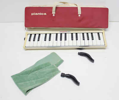 Vintage Tokai Pianica Melodica Keyboard Harmonica 1960s W Case