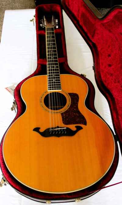 1982- Early Lemon Grove Taylor 855E Twelve String Acoustic Electric Guitar